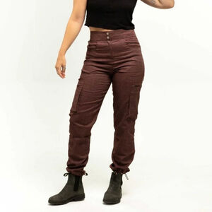 Ruggette badass The Pants Jogger in Wine Red hemp outdoors women's Size 14